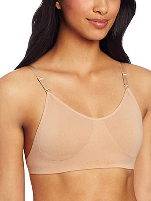 Capezio Seamless Clear Back Bra with Transition Straps