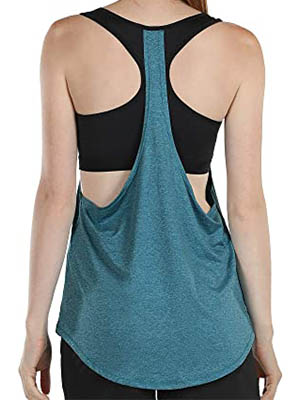 iCyzone Workout Tank Top Built In Bra