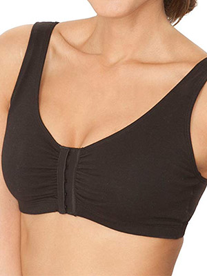 Fruit Of The Loom Front Closure Built-Up Sports Bra